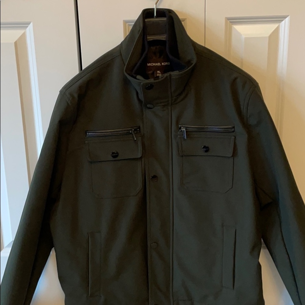 Michael Kors jacket.  Too big. Like new, worn 1x